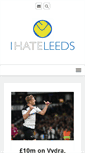 Mobile Screenshot of ihateleeds.com